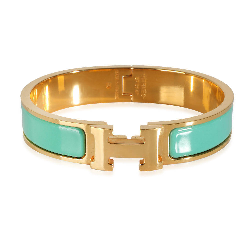 HERMES Clic H Bracelet in Gold Plated - Picture 1 of 7